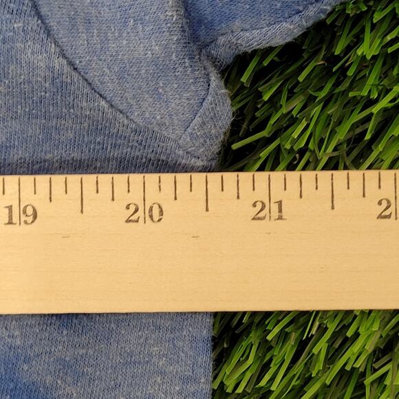 Vintage 80s Royals Bleached Shirt Women Large 20x25 Blue USA - Picture 13 of 13